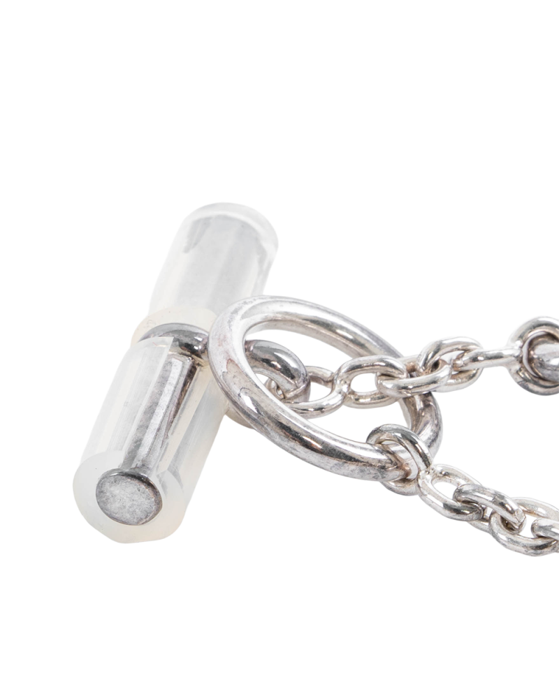 HERMES FARANDOLE 160 SILVER SHW 5215