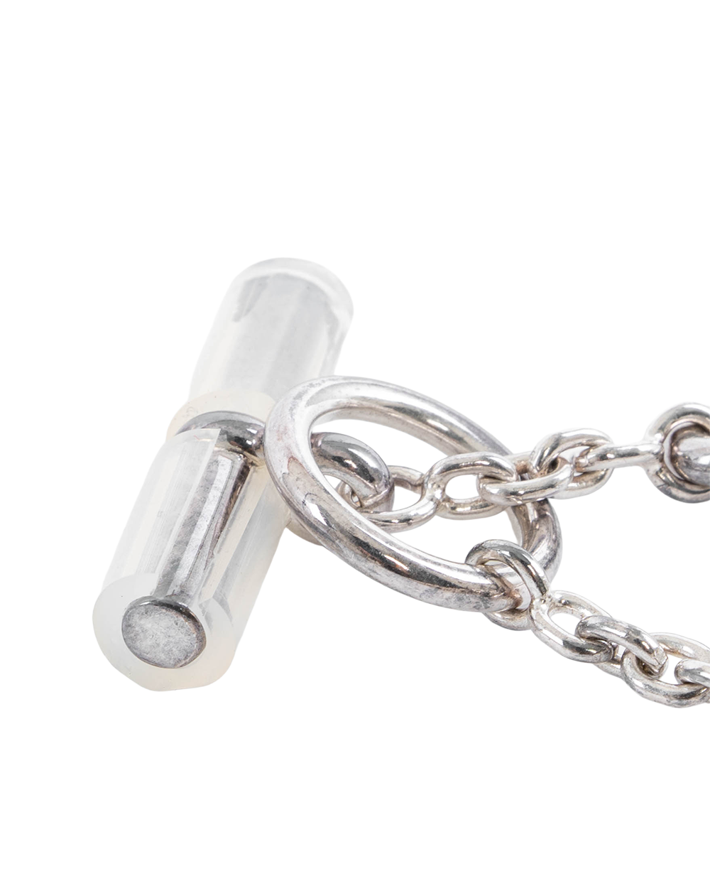 HERMES FARANDOLE 160 SILVER SHW 5215