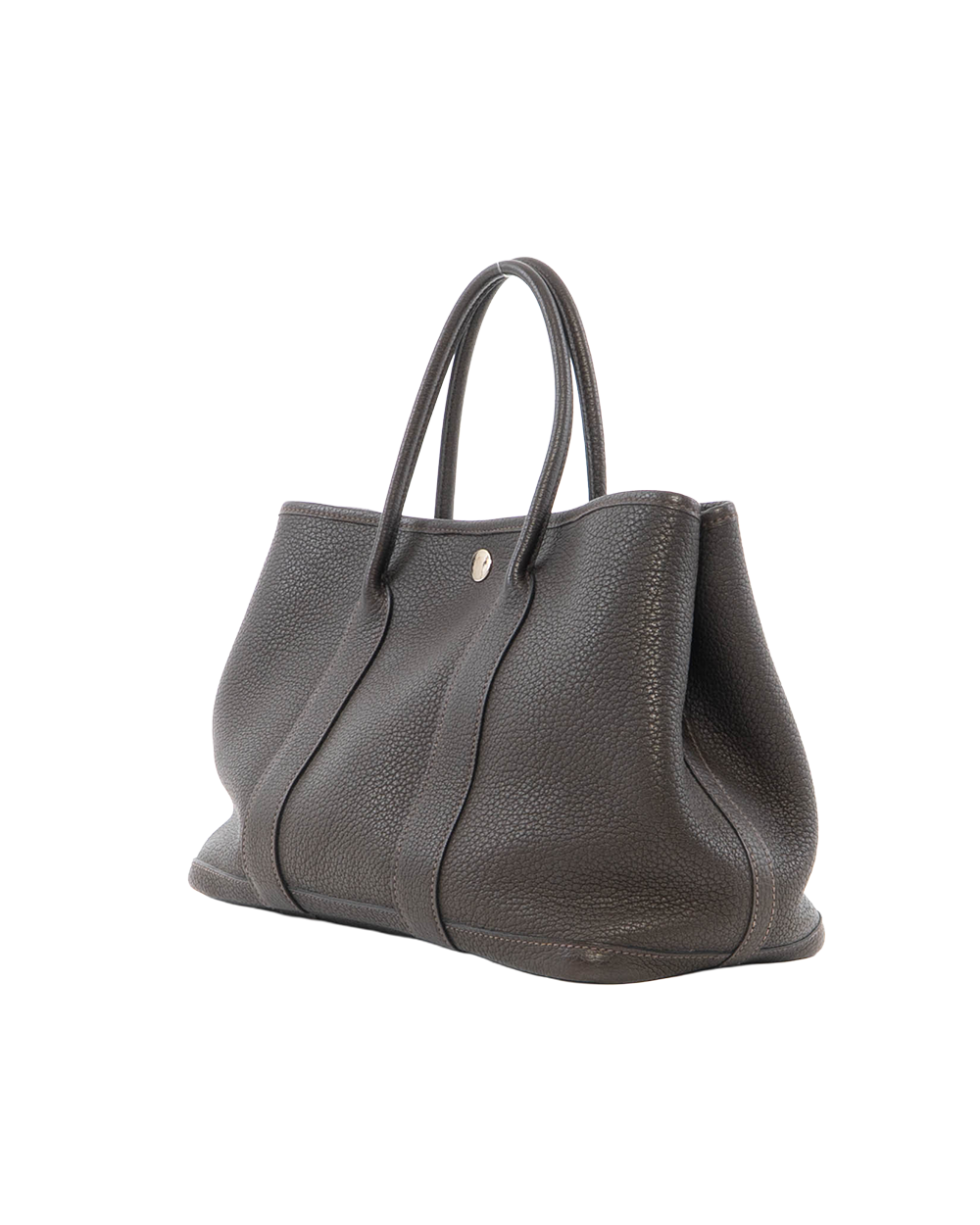HERMES GARDEN PARTY 30 BROWN ROUGE SELLIER SHW STAMP R SQ 0231