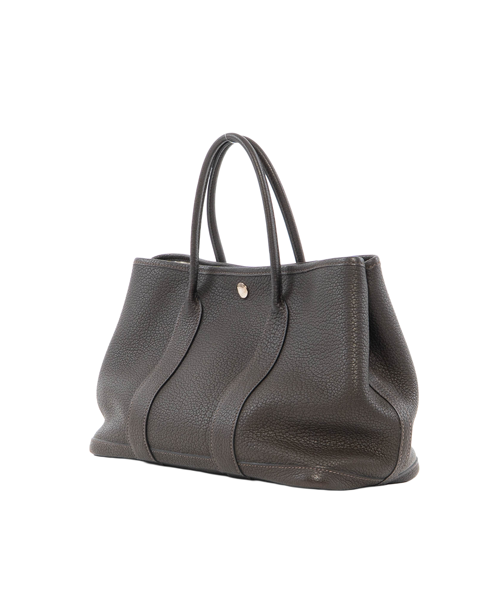 HERMES GARDEN PARTY 30 BROWN ROUGE SELLIER SHW STAMP R SQ 0232