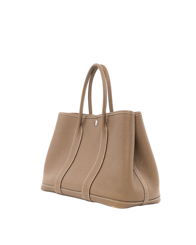 HERMES GARDEN PARTY 30 ETOUPE SHW STAMP A 8185