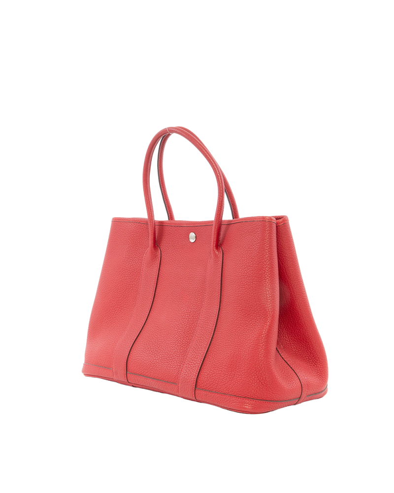HERMES GARDEN PARTY 36 RED SHW STAMP T 3029