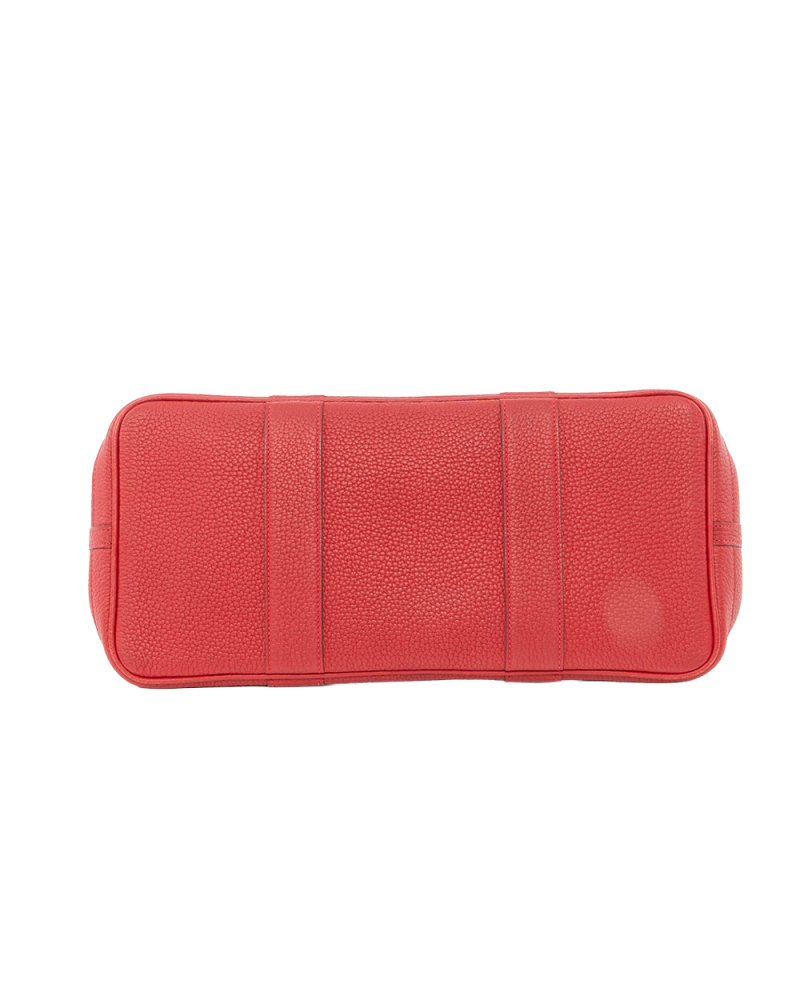 HERMES GARDEN PARTY 36 RED SHW STAMP T 3035