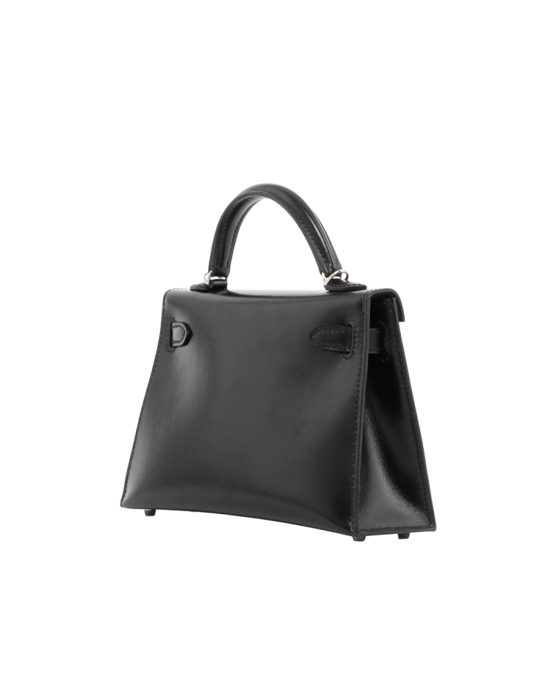 HERMES KELLY MINI NOIR SHW ZHT 421 AZ 0513