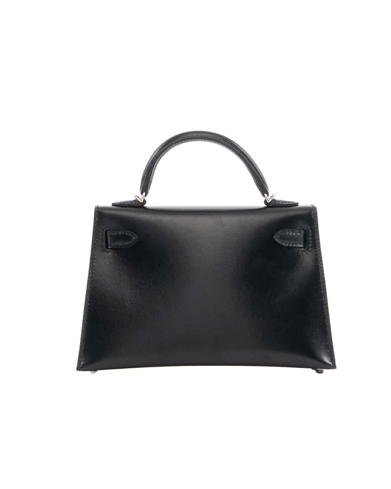 HERMES KELLY MINI NOIR SHW ZHT 421 AZ 0514