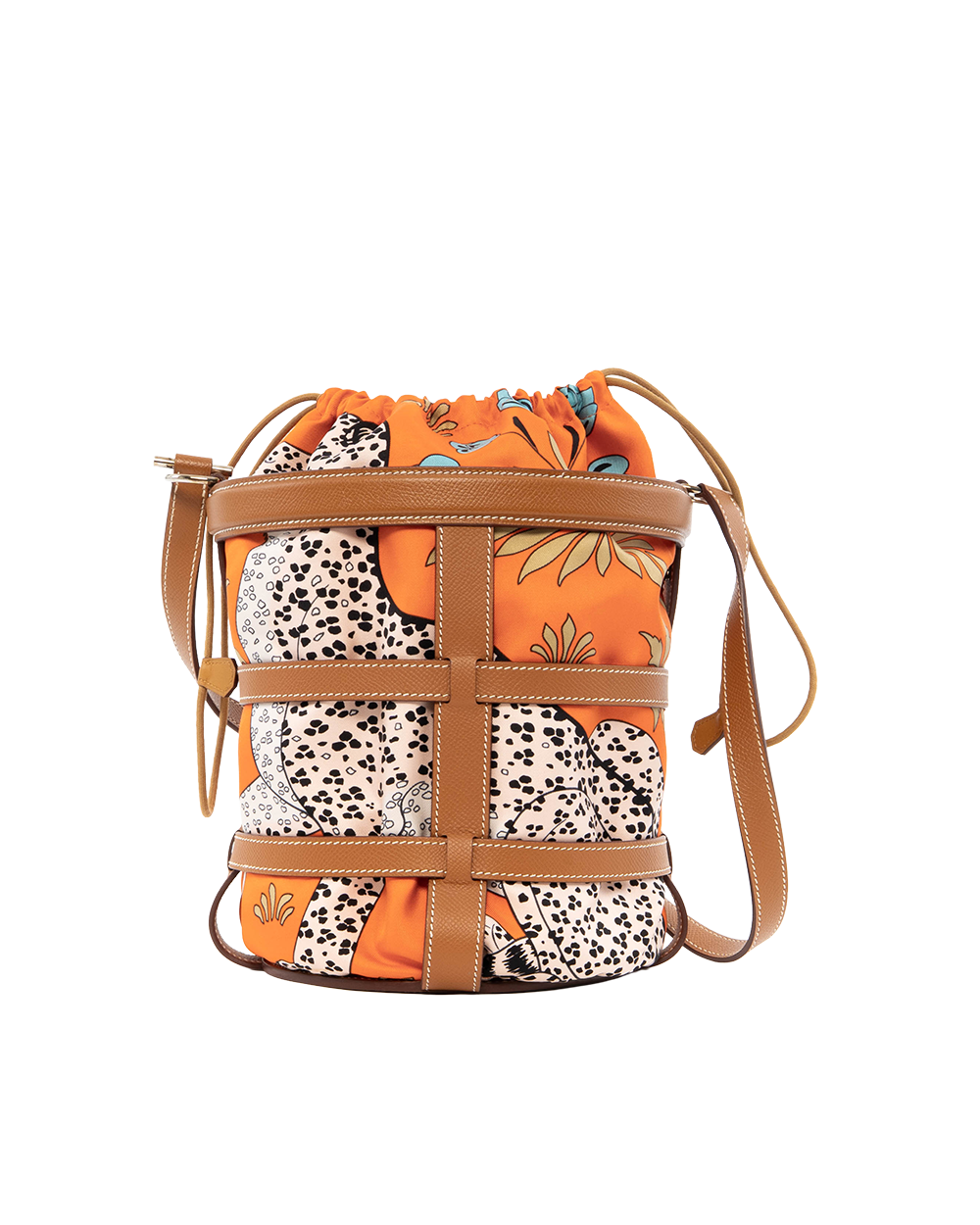 HERMES MUSARDINE BROWN ORANGE WHITE EPSOM SHW 7040