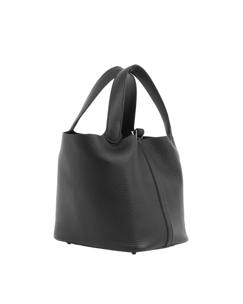 HERMES PICOTIN 22 BLACK TOGO SHW W AM 006 UH 5437