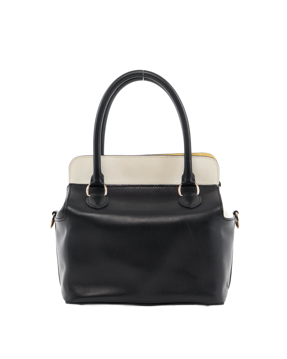HERMES TOOLBOX 20 WHITE BLACK SHW X BY 011 C 5595