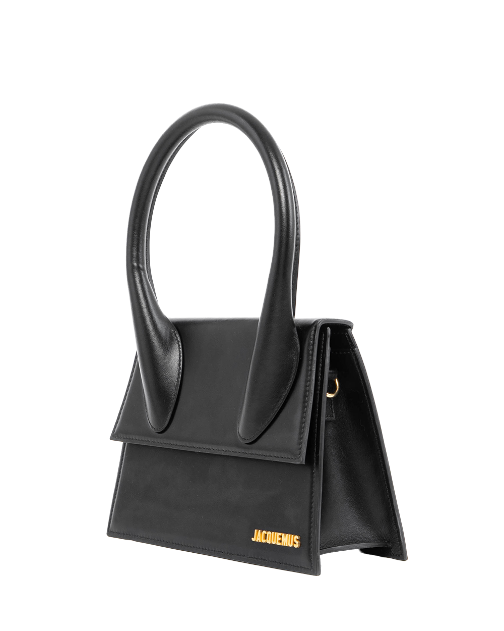JACQUEMUS LE CHIQUITO BLACK LEATHER GHW 0691