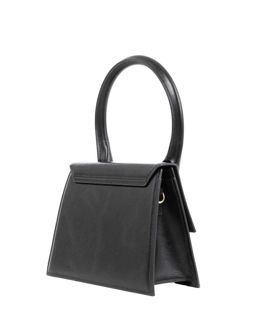 JACQUEMUS LE CHIQUITO BLACK LEATHER GHW 0692