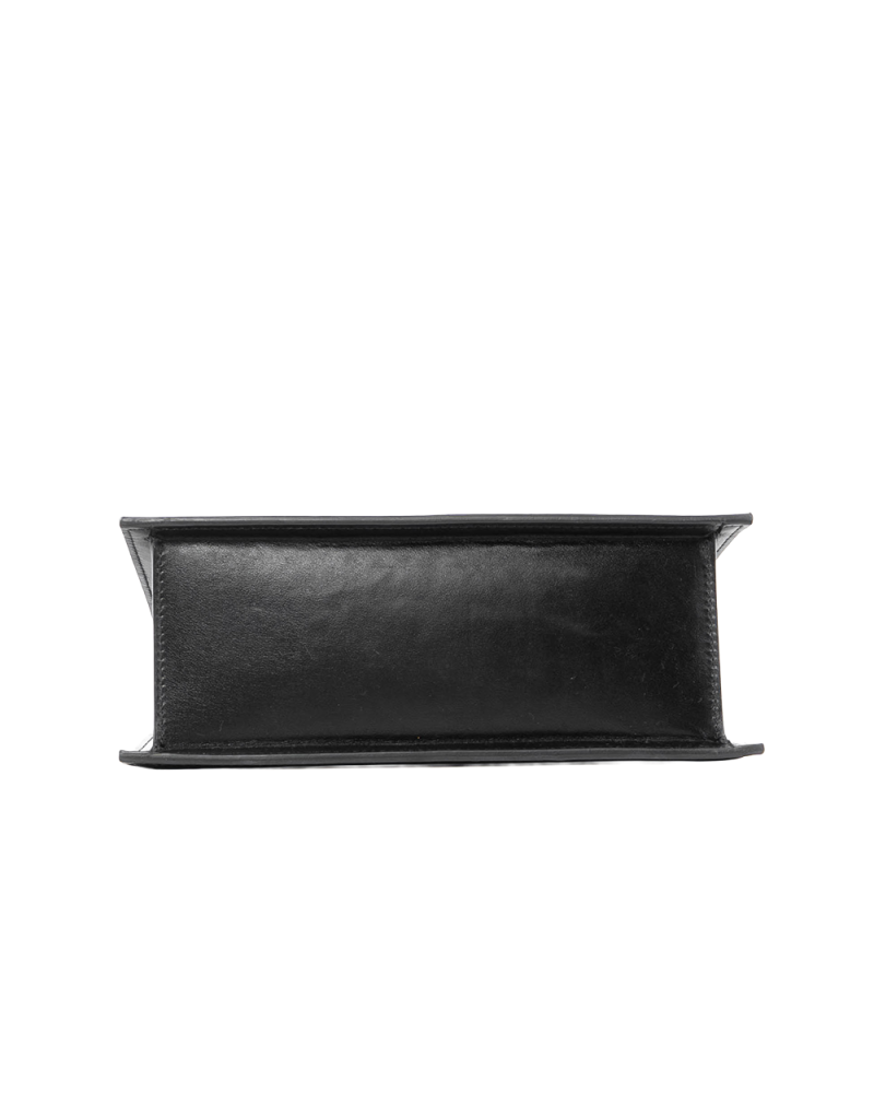 JACQUEMUS LE CHIQUITO BLACK LEATHER GHW 0694