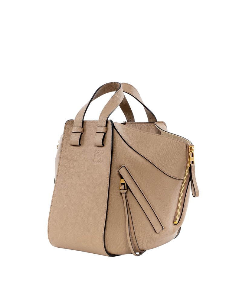 LOEWE HAMMOCK MEDIUM BEIGE CALF GHW 9438