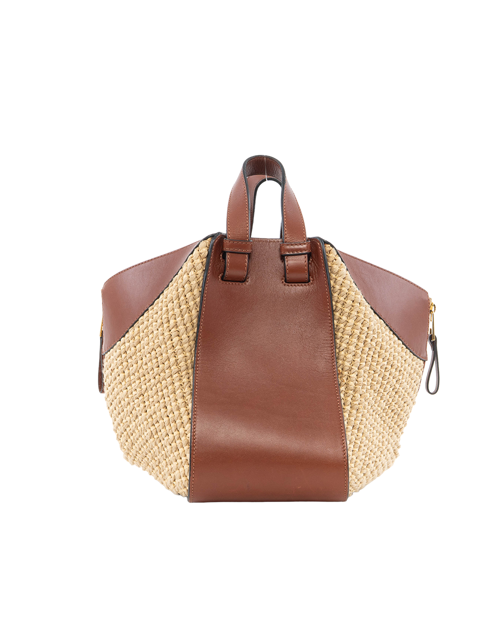 LOEWE HAMMOCK MEDIUM BROWN RED CALF GHW 061701 3125