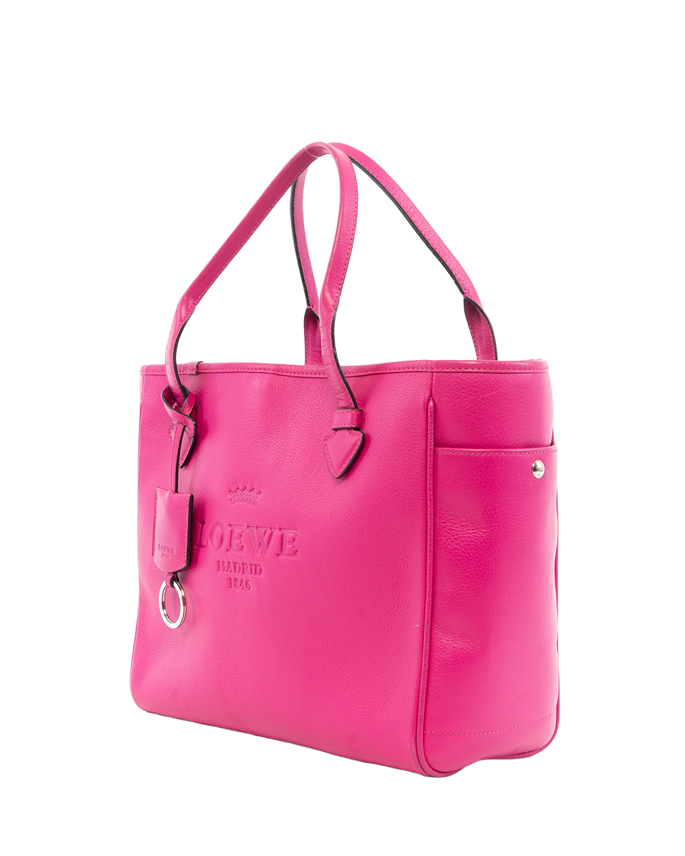 LOEWE HERITAGE TOTE BAG SMALL PINK CALF SHW 061205 5613