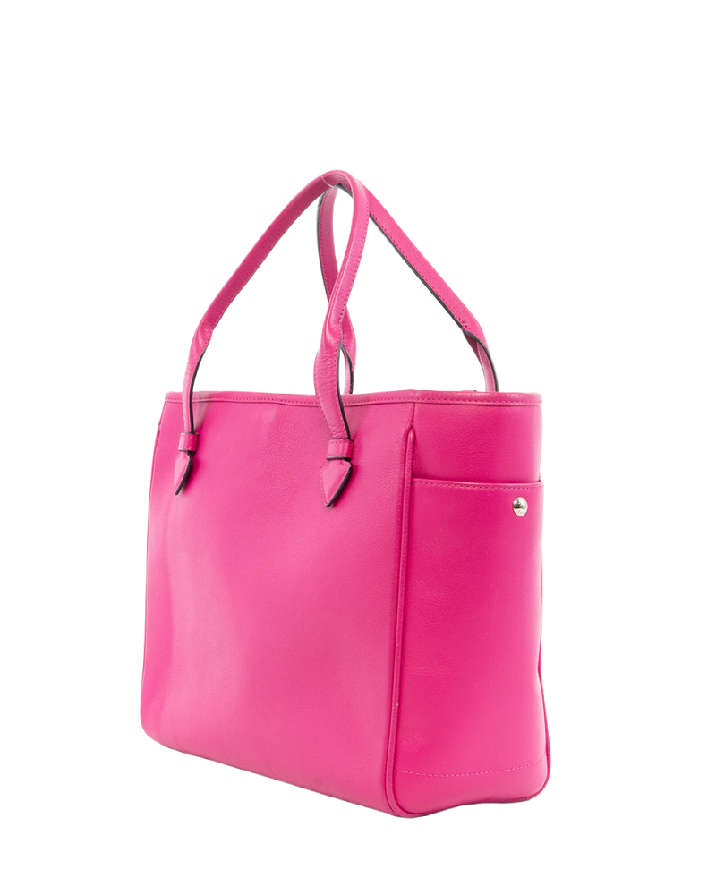 LOEWE HERITAGE TOTE BAG SMALL PINK CALF SHW 061205 5614