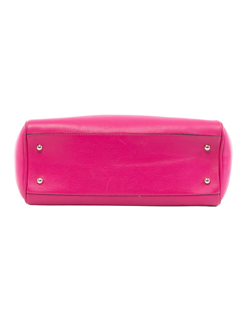 LOEWE HERITAGE TOTE BAG SMALL PINK CALF SHW 061205 5620