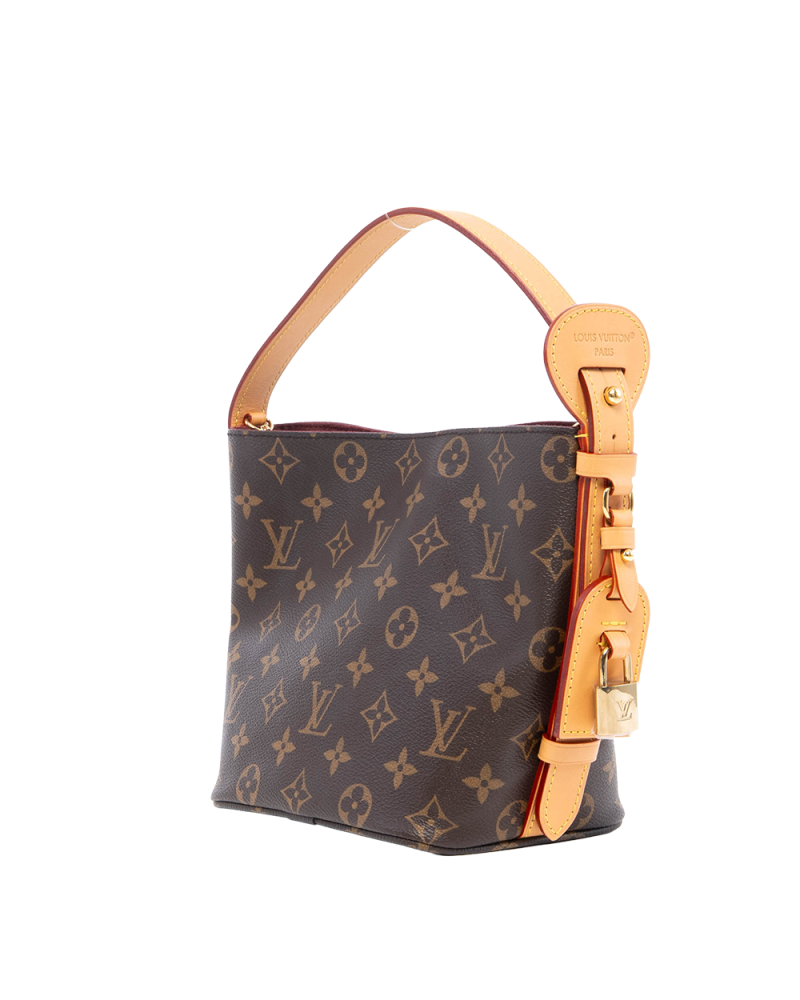 LV ALL IN BB BROWN MONOGRAM CANVAS GHW MICROCHIP16 4090
