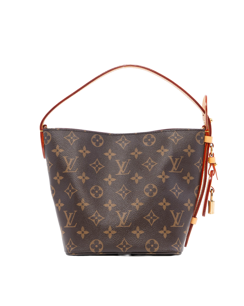 LV ALL IN BB BROWN MONOGRAM CANVAS GHW MICROCHIP16 4091