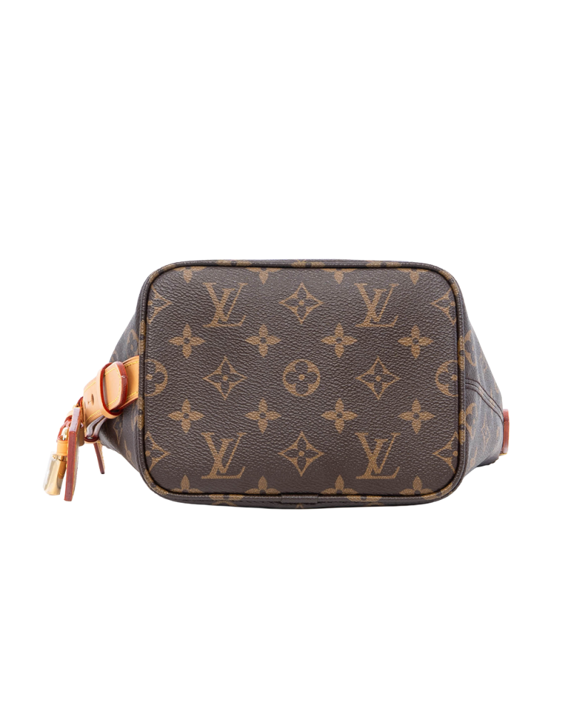 LV ALL IN BB BROWN MONOGRAM CANVAS GHW MICROCHIP16 4098