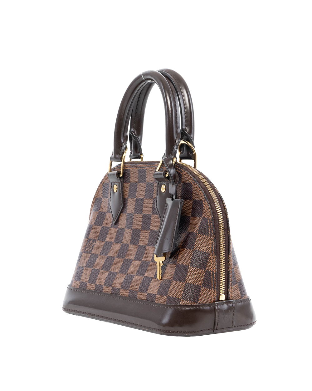 LV ALMA BB BROWN DAMIER CANVAS GHW 1155CT 3139