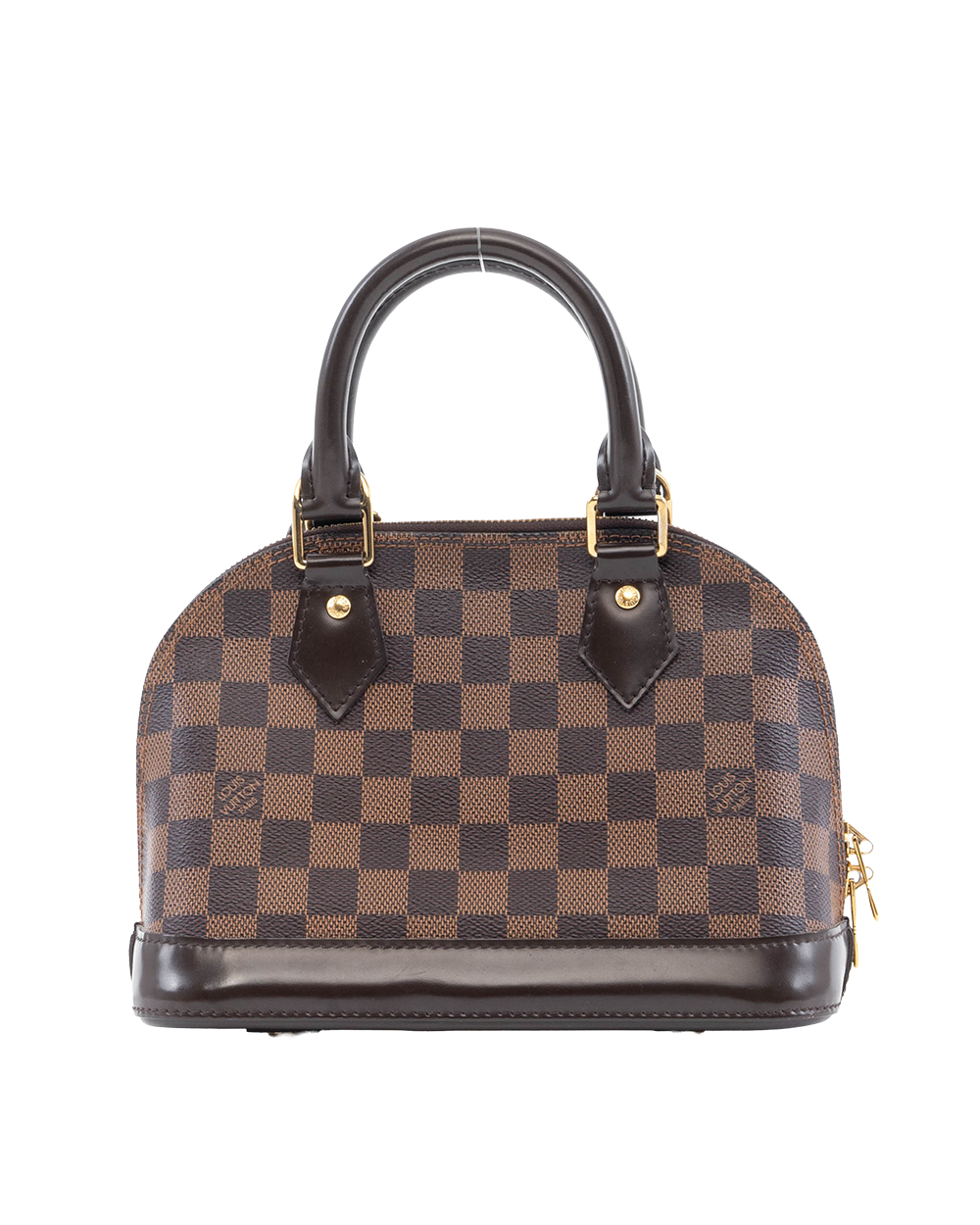 LV ALMA BB BROWN DAMIER CANVAS GHW 1155CT 3141