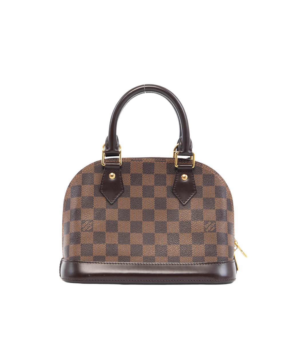 LV ALMA BB BROWN DAMIER CANVAS GHW AA2166 5330