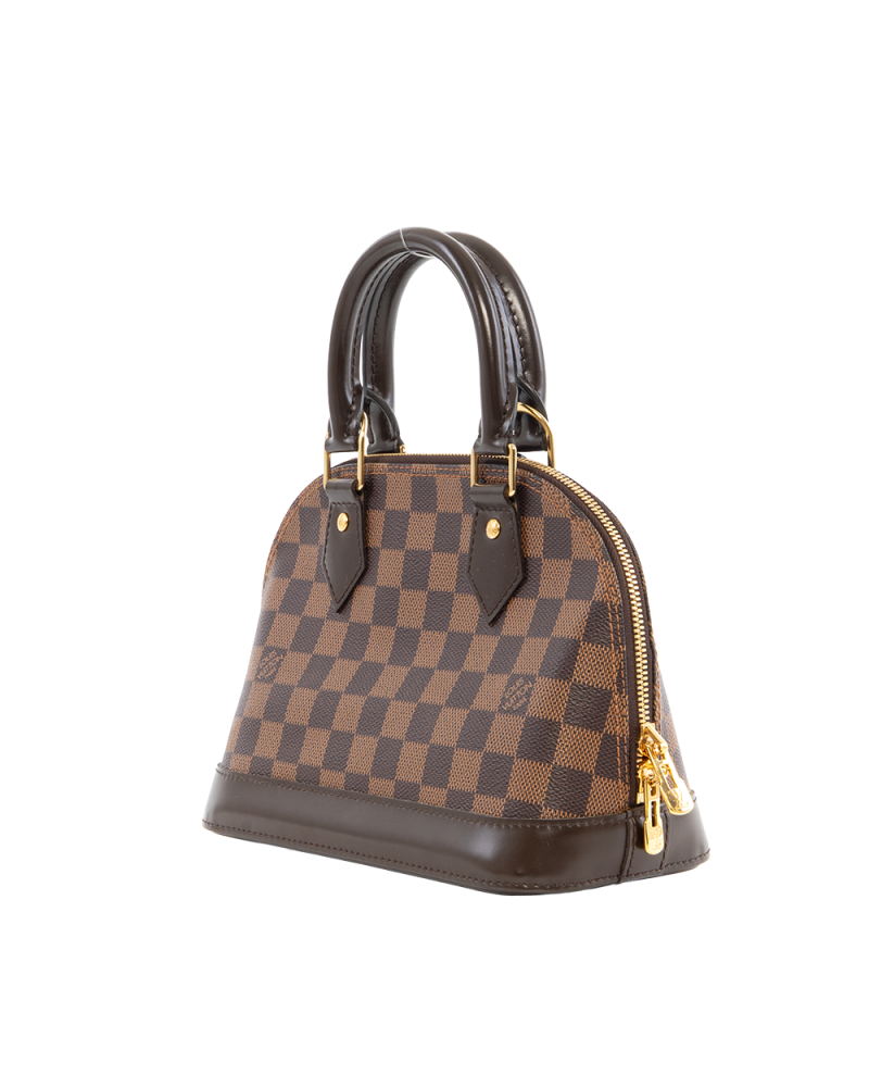 LV ALMA BB BROWN DAMIER CANVAS GHW CI1115 4299