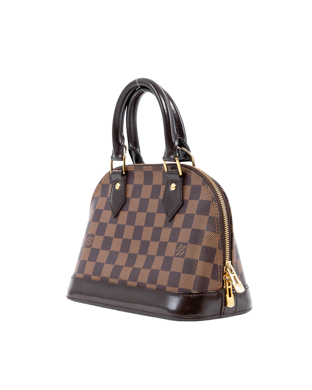 LV ALMA BB BROWN DAMIER CANVAS GHW CT5116 05319