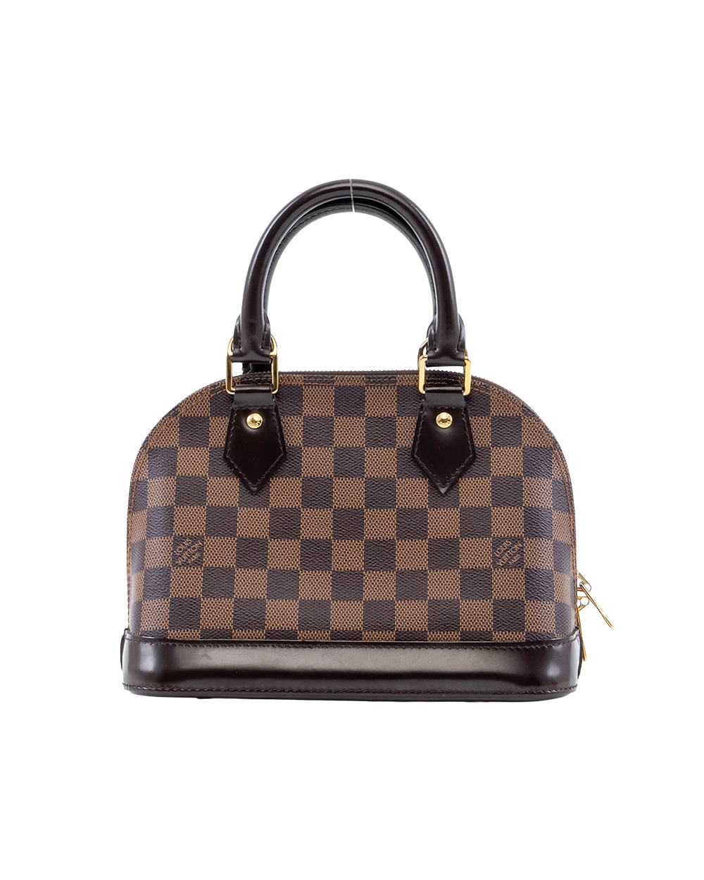 LV ALMA BB BROWN DAMIER CANVAS GHW CT5116 05320