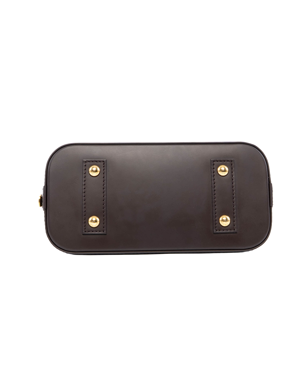 LV ALMA BB BROWN DAMIER CANVAS GHW MICROCHIP 07159