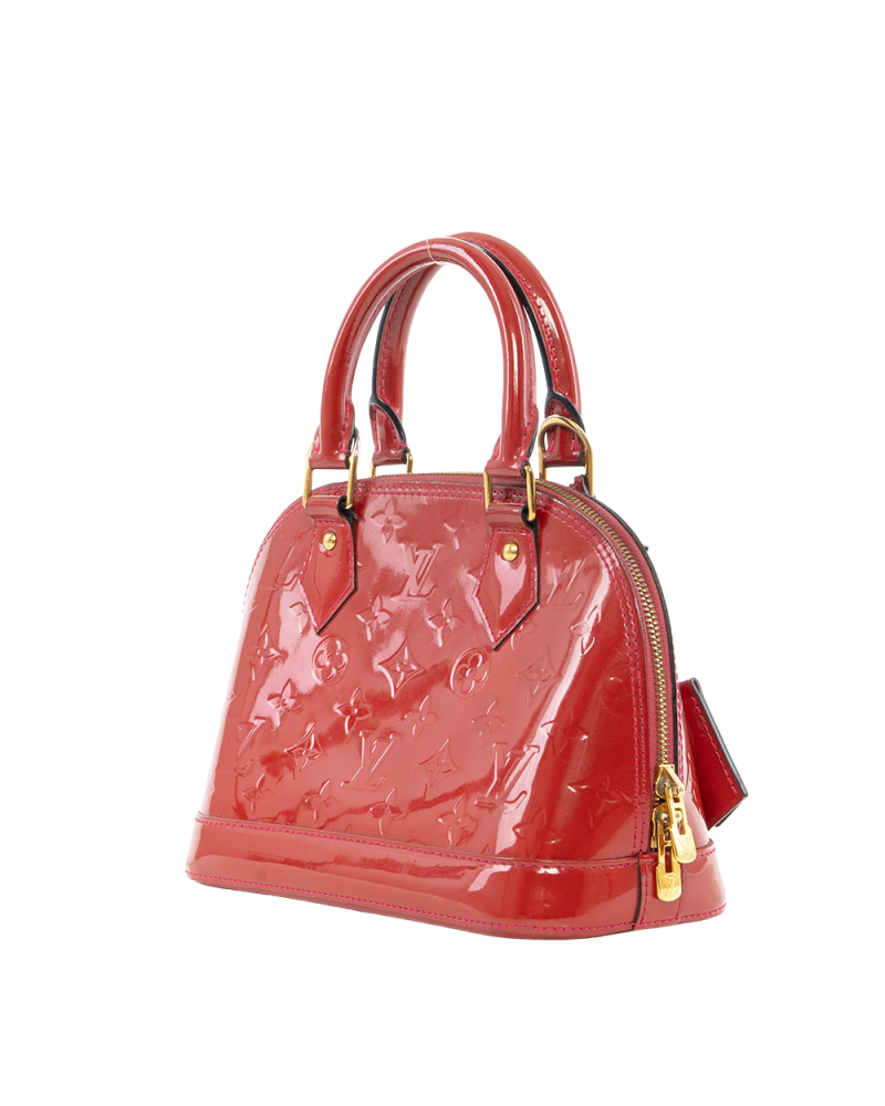 LV ALMA BB RED PATENT GHW MI4154 7022