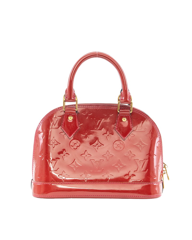 LV ALMA BB RED PATENT GHW MI4154 7023