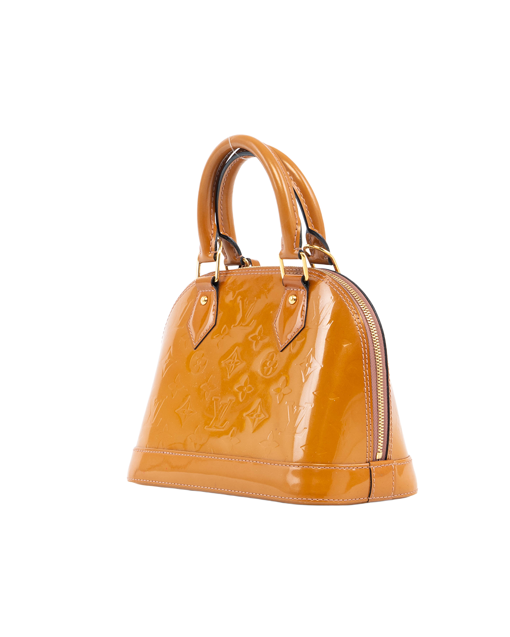 LV ALMA BB YELLOW MUSTARD PATENT GHW MI0163 5346