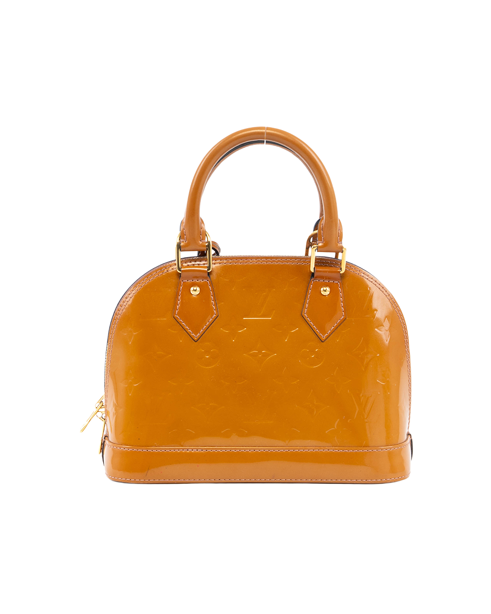 LV ALMA BB YELLOW MUSTARD PATENT GHW MI0163 5347