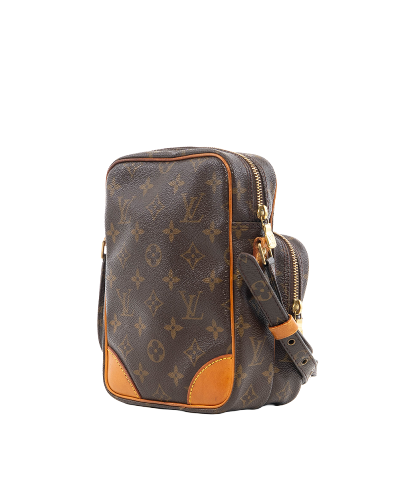LV AMAZON BROWN MONOGRAM CANVAS GHW TH1919 0698