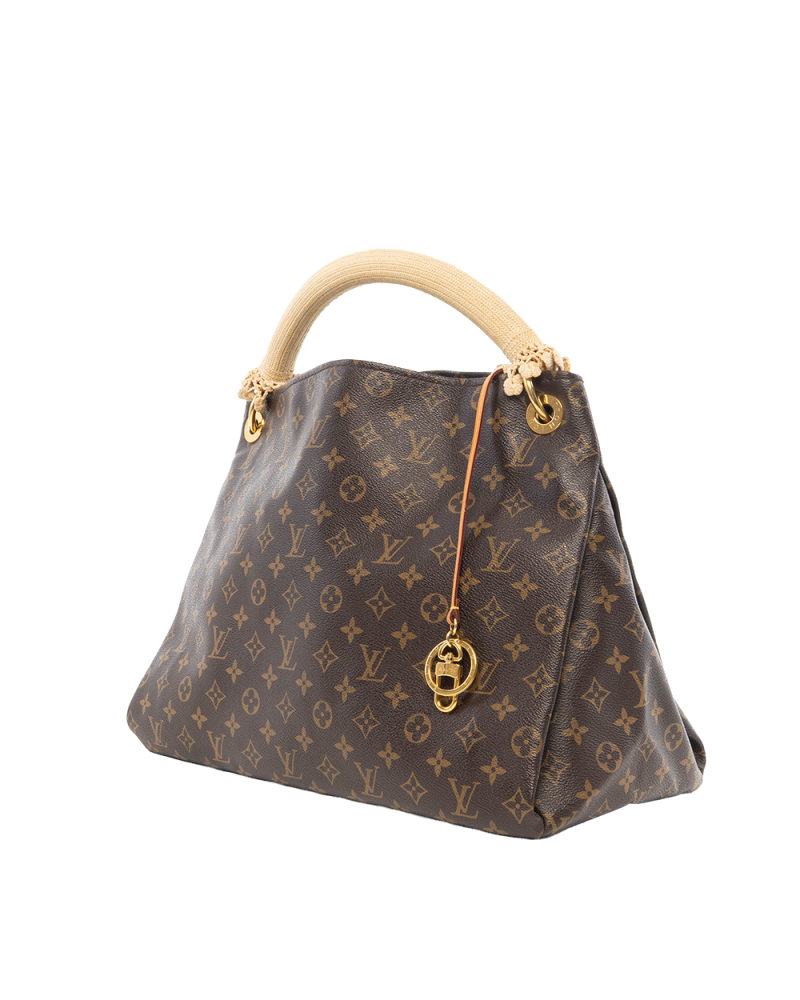 LV ARTSY GM BROWN MONOGRAM CANVAS GHW CH3160 0827