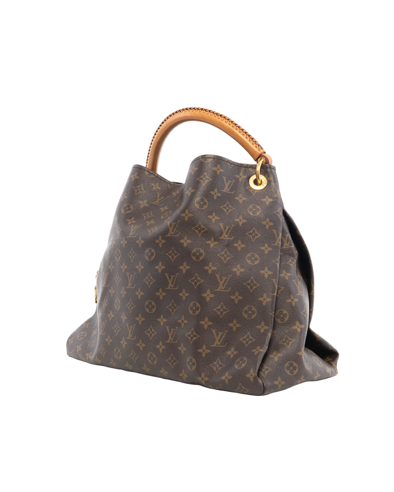 LV ARTSY MM BROWN MONOGRAM CANVAS GHW AR4079 0401
