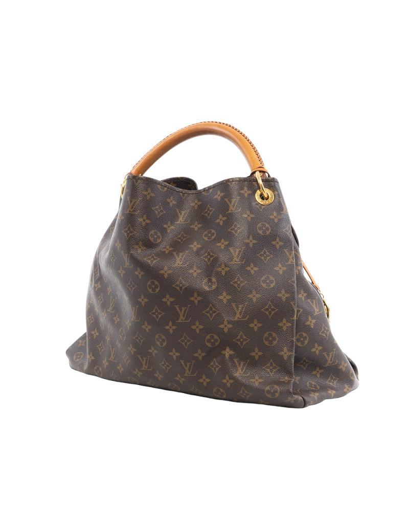 LV ARTSY MM BROWN MONOGRAM CANVAS GHW AR4079 0402