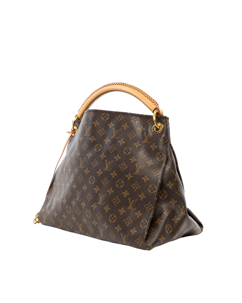 LV ARTSY MM BROWN MONOGRAM CANVAS GHW GI0172 7817
