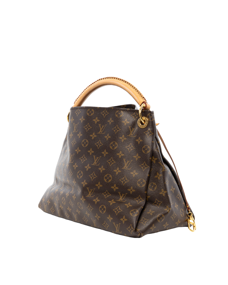 LV ARTSY MM BROWN MONOGRAM CANVAS GHW GI0172 7818