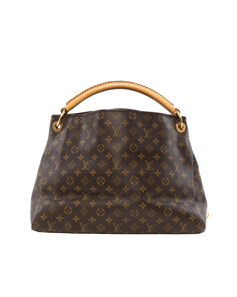 LV ARTSY MM BROWN MONOGRAM CANVAS GHW GI0172 7819
