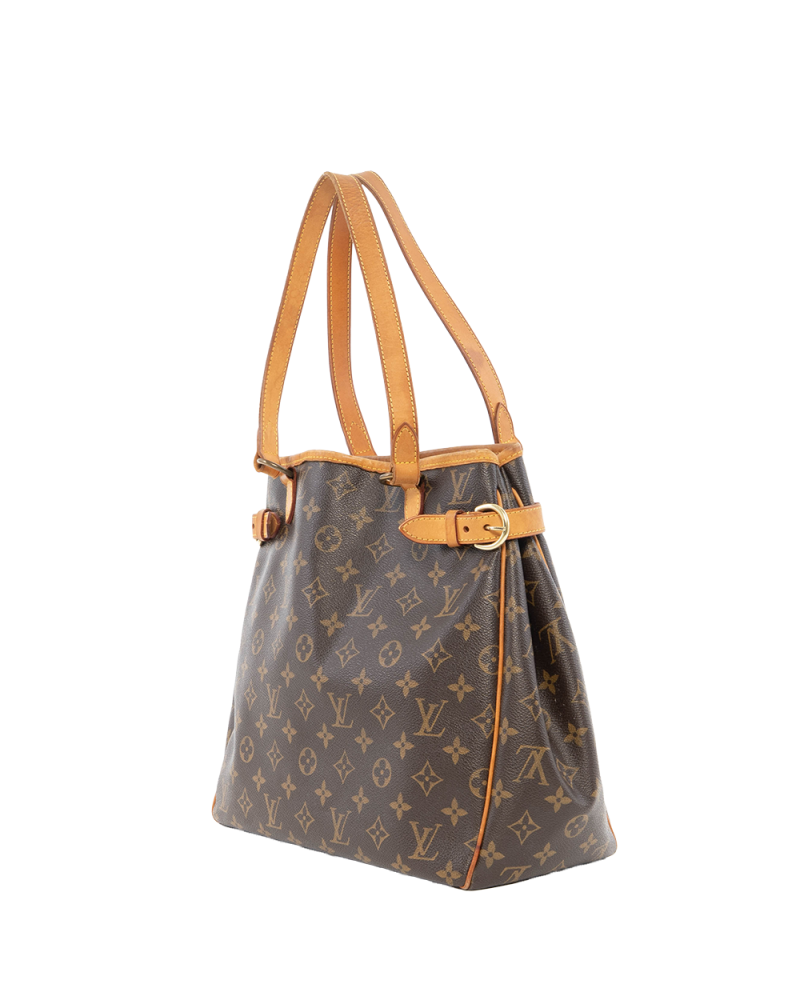 LV BATIGNOLLES VERTICAL BROWN MONOGRAM CANVAS GHW CA0077 3111