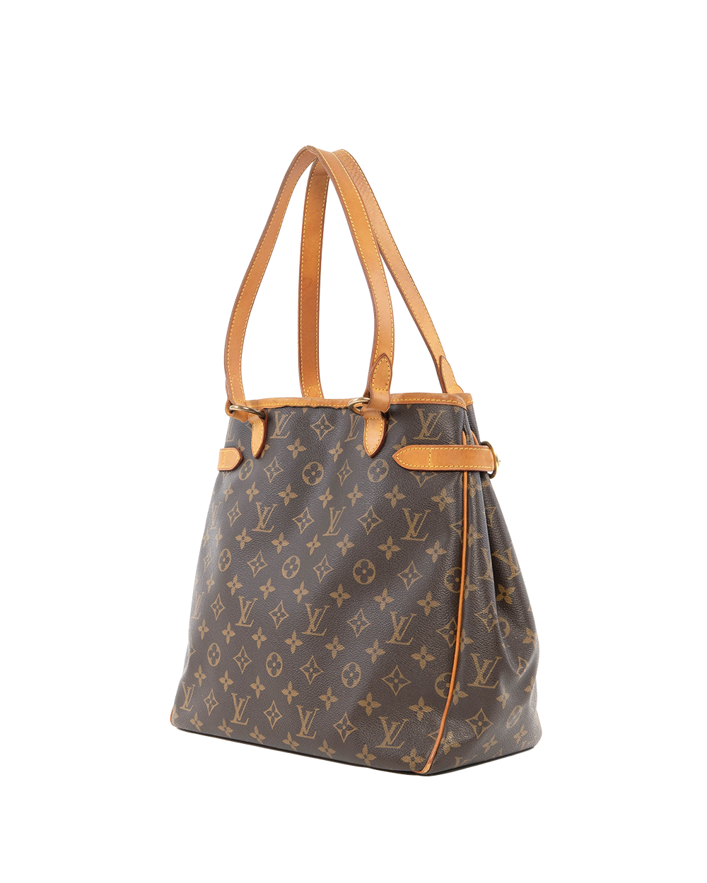 LV BATIGNOLLES VERTICAL BROWN MONOGRAM CANVAS GHW CA0077 3112