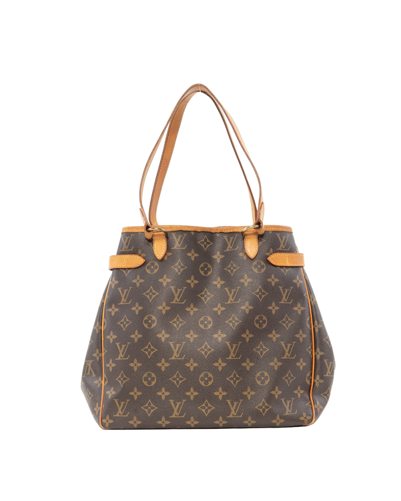 LV BATIGNOLLES VERTICAL BROWN MONOGRAM CANVAS GHW CA0077 3113