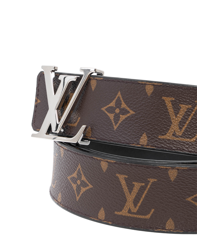 LV BELT 85 BROWN MONOGRAM CANVAS SHW M9821 1178