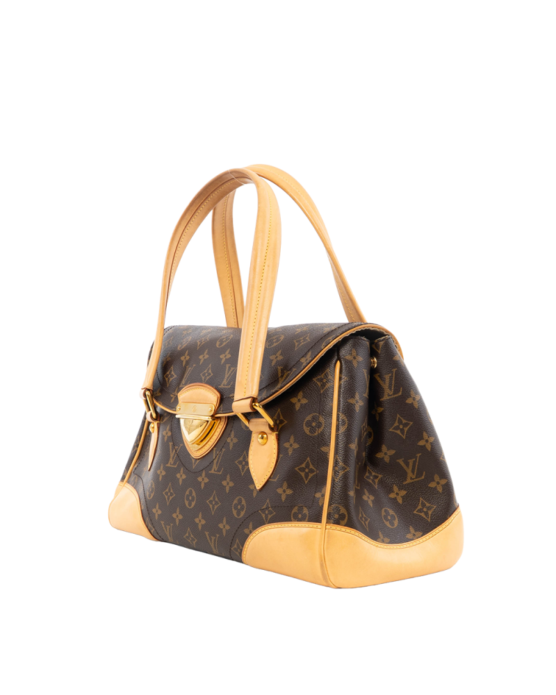 LV BEVERLY GM BROWN MONOGRAM CANVAS GHW SR3057 7341