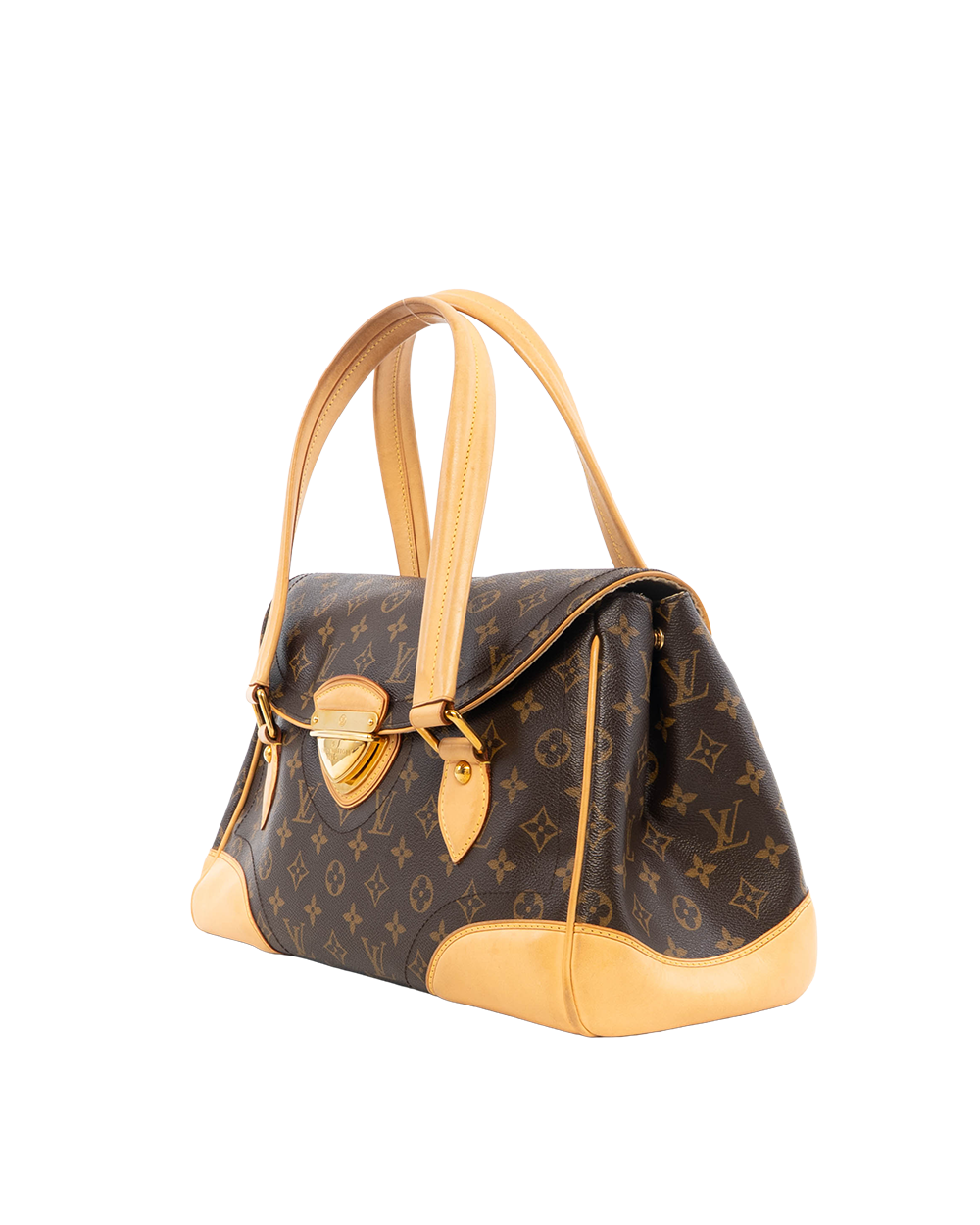 LV BEVERLY GM BROWN MONOGRAM CANVAS GHW SR3057 7341