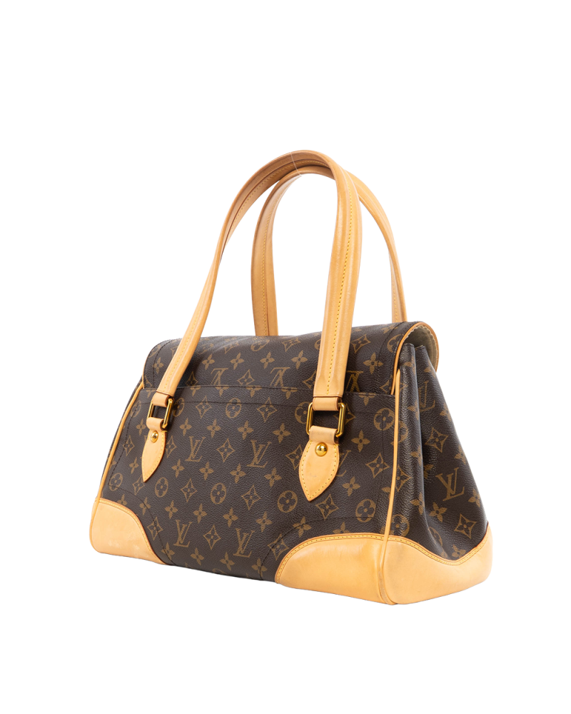 LV BEVERLY GM BROWN MONOGRAM CANVAS GHW SR3057 7342