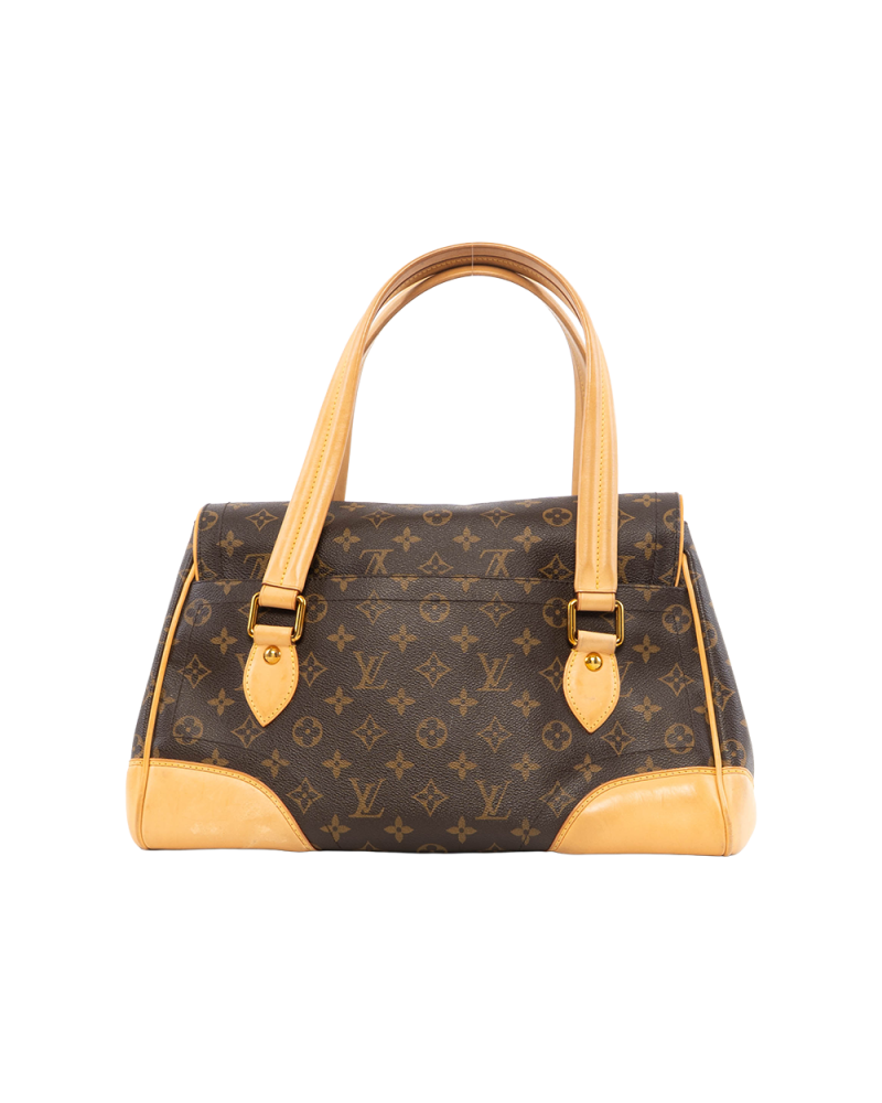 LV BEVERLY GM BROWN MONOGRAM CANVAS GHW SR3057 7343