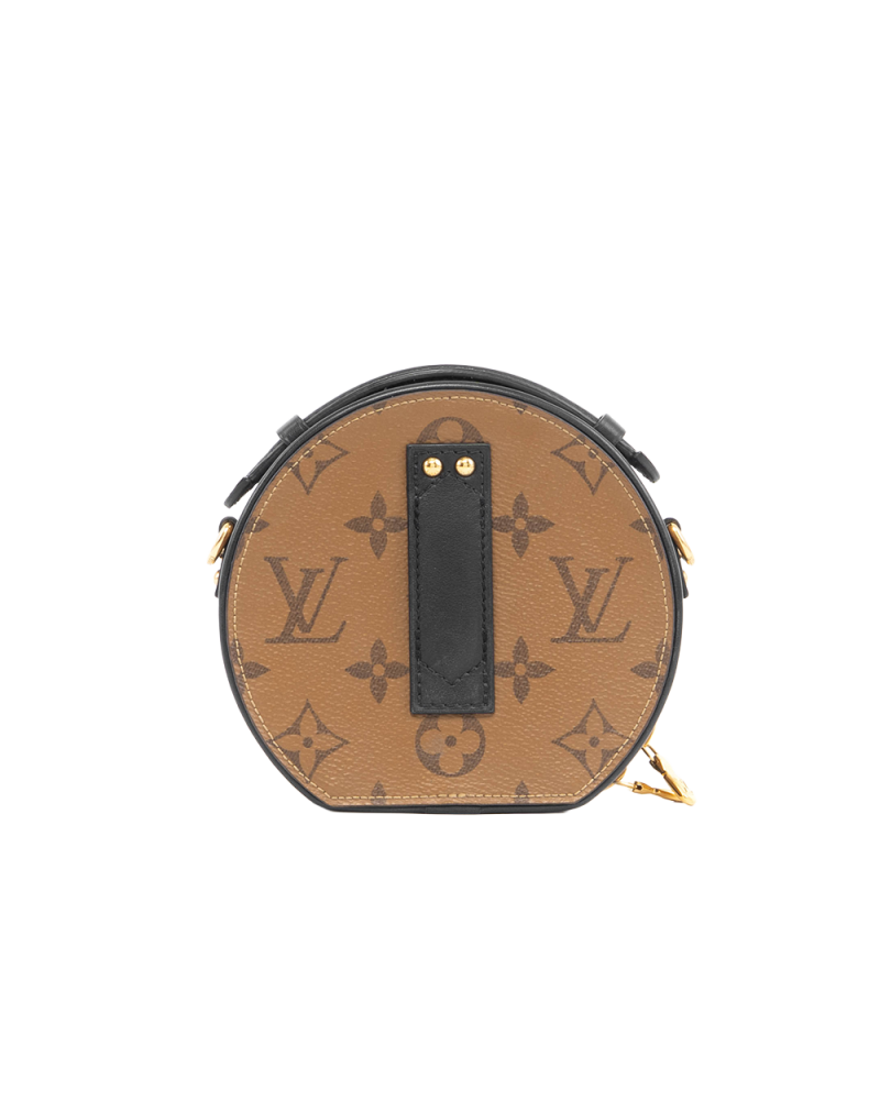 LV BOETIE MINI BROWN MONOGRAM REVERSE GHW MICROCHIP 5441